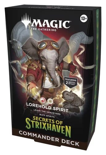 Magic the Gathering Secrets of Strixhaven Commander Deck Lorehold Spirit English